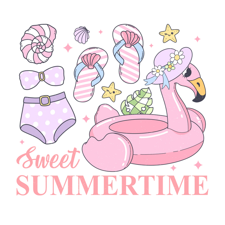Sweet Summertime DTF Design - Ready to Press V1 | DTF Dallas