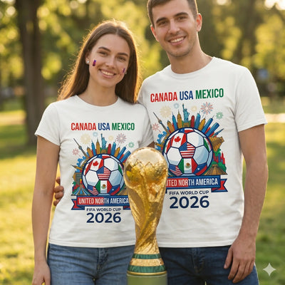 Canada Usa Mexico 2026  Design - DTF Ready To Press - DTF Dallas 