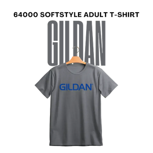 Gildan 64000 Softstyle Adult T-Shirt - 2XL - DTF Dallas 