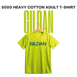 Gildan 5000 Heavy Cotton Adult T-Shirt - M - DTF Dallas 