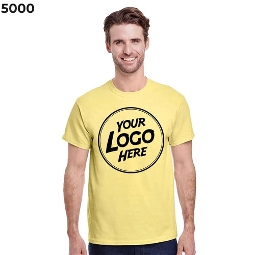 Custom Gildan 5000 heavy cotton t-shirt printed for Hurst, TX