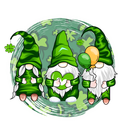 Gnomes Happy Patrick's Day Design | DTF Dallas - DTF Dallas 