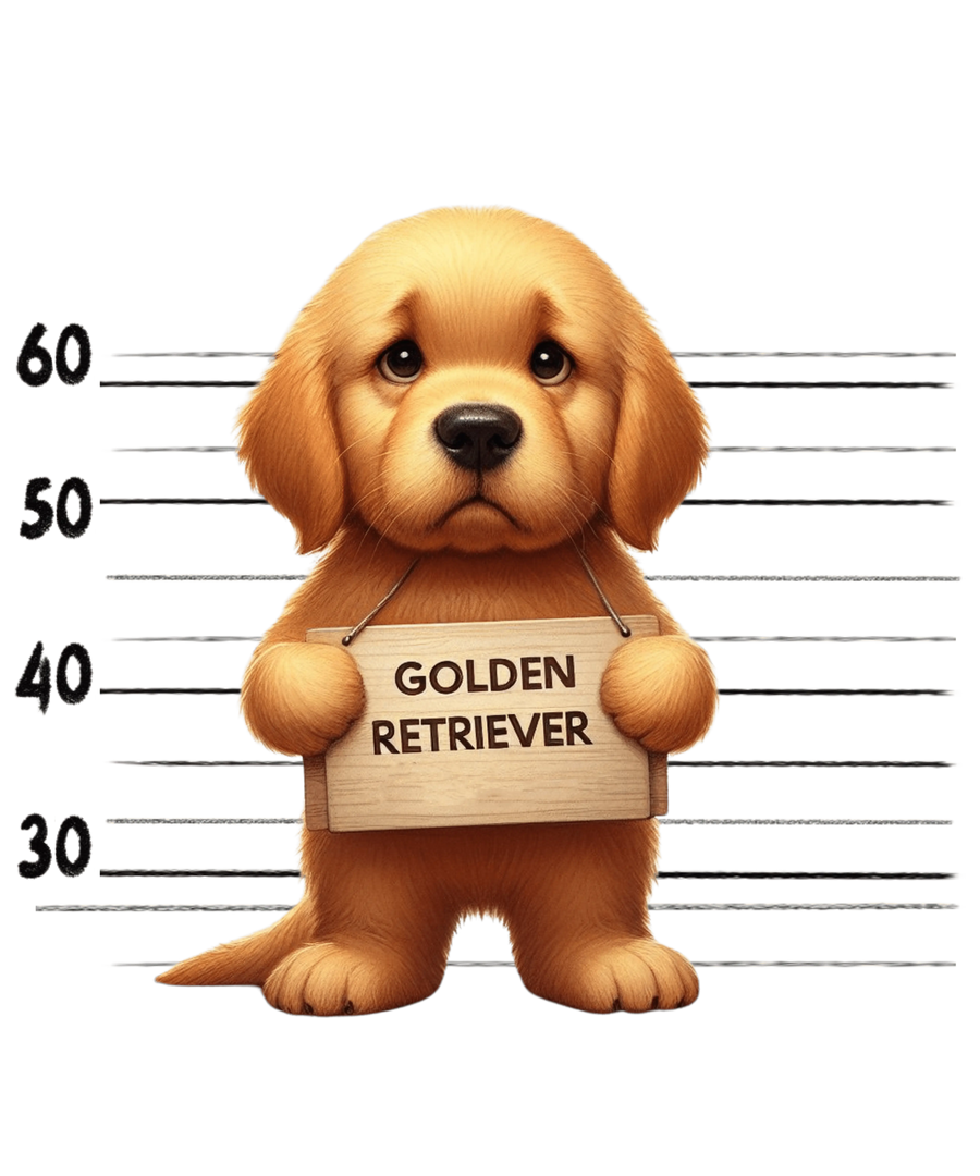 Golden Retriever Lover Design - DTF Ready To Press