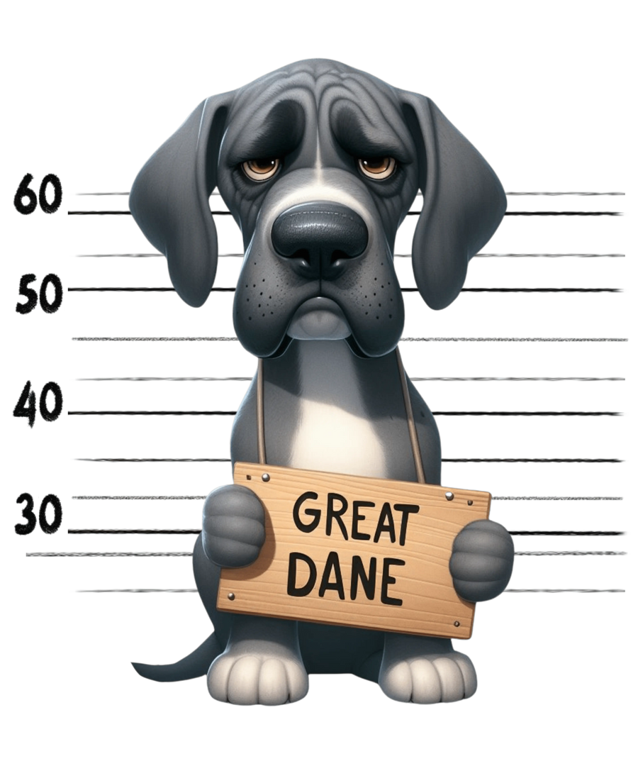 Great Dane Design - DTF Ready To Press