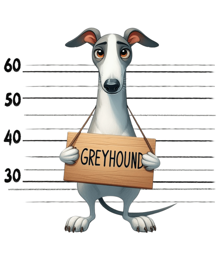 Greyhound Design pressed on a garment