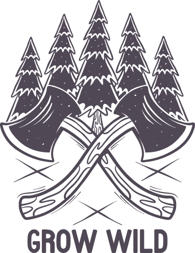Grow Wild Design - DTF Ready To Press - DTF Dallas 