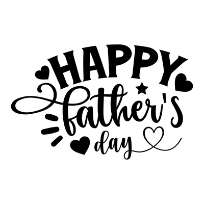 Happy Father's Day Design DTF-Ready Press (V4) | DTF Dallas - DTF Dallas 