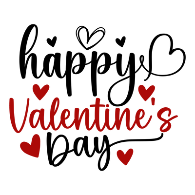 Happy Valentine's Day Heart Design | DTF Dallas - DTF Dallas 