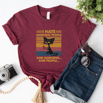 I Hate Morning People Shirt (Toddler) - DTF Dallas 