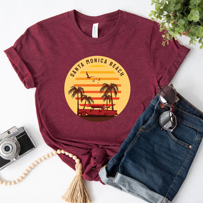 Santa Monica Beach Shirt (Youth) - DTF Dallas 