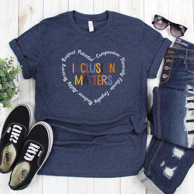 Inclusion Matters Shirt (Toddler) - DTF Dallas 