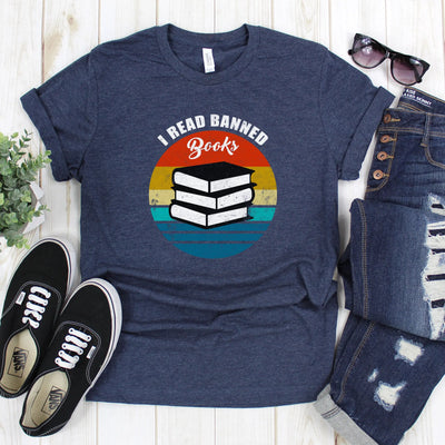 I Read Banned Books Shirt (Unisex) - DTF Dallas 