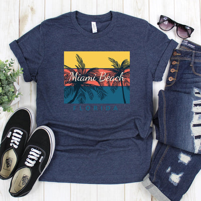 Miami Beach Summer Shirt (Unisex) - DTF Dallas 
