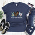 Peace Love Chickens Shirt (Unisex V-Neck)