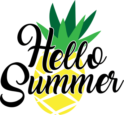 Hello Summer Design DTF-Ready to Press (V4) | DTF Dallas - DTF Dallas 