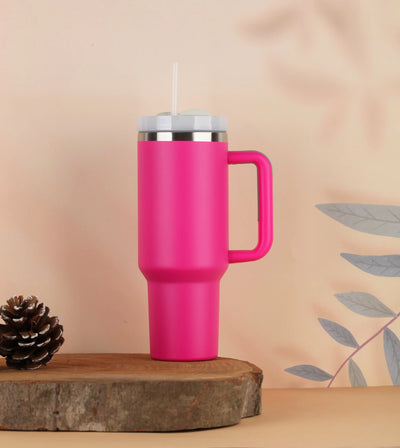 40oz Custom Insulated Tumbler with Handle - DTF Dallas 