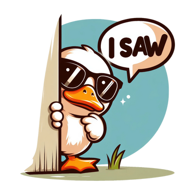Funny Duck Design - DTF Ready To Press - DTF Dallas 