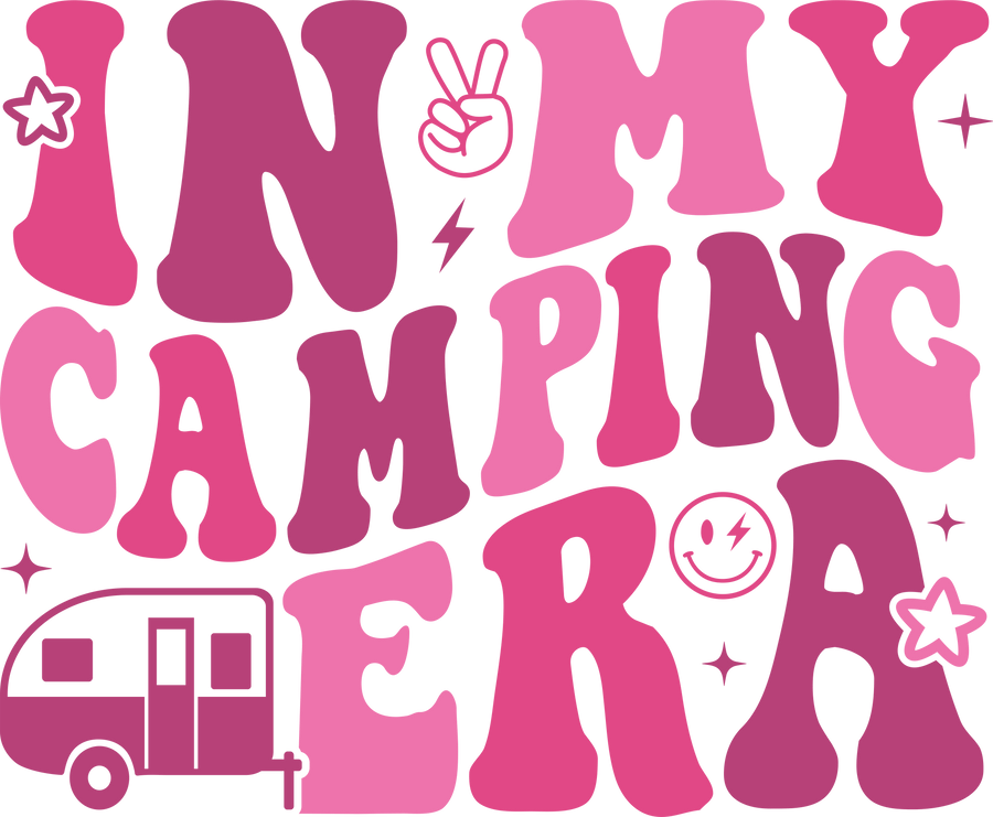 In My Camping Era Design DTF-Ready Press (V2) | DTF Dallas
