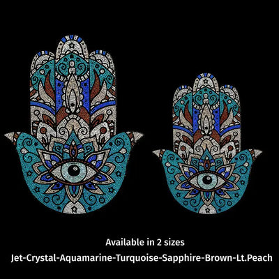 Hamsa 21079 Rhinestone Transfer