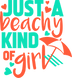 Girls Beach Trip Design - DTF Ready To Press