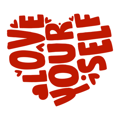 Love Yourself Valentine's Day Design | DTF Dallas - DTF Dallas 