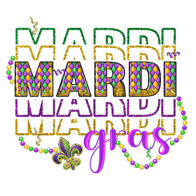 Fat Tuesday Mardi Gras Carnival Design | DTF Dallas - DTF Dallas 