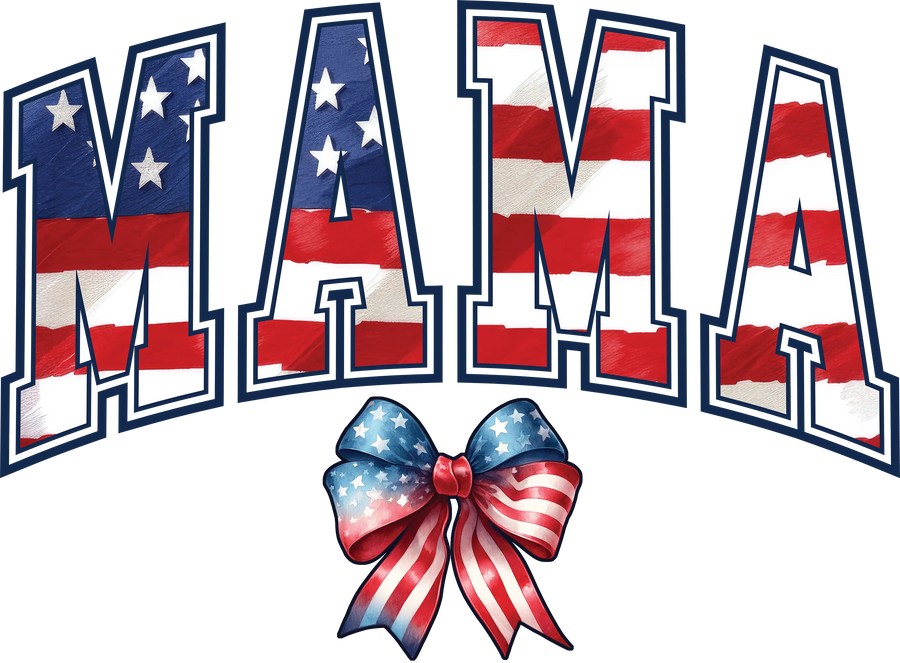 American Mama Design DTF - Ready to Press (V6) | DTF Dallas