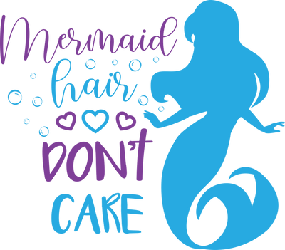 Funny Mermaid Design - DTF Ready To Press - DTF Dallas 