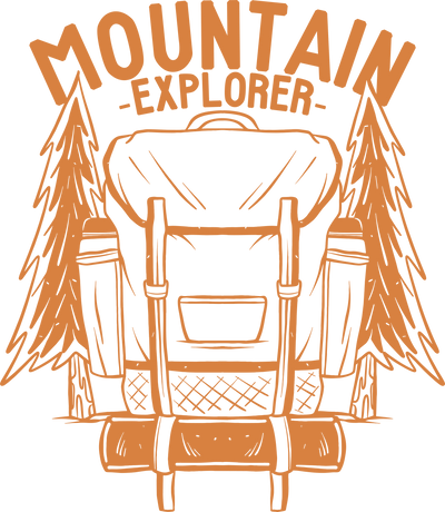 Mountain Explorer  Design - DTF Ready To Press - DTF Dallas 