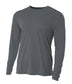 A4 N3165 Cooling Performance Long Sleeve Crew - DTF Dallas 
