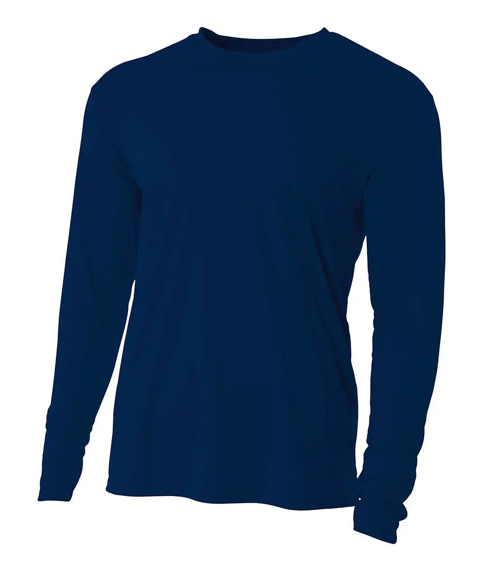 A4 N3165 Cooling Performance Long Sleeve Crew - DTF Dallas 