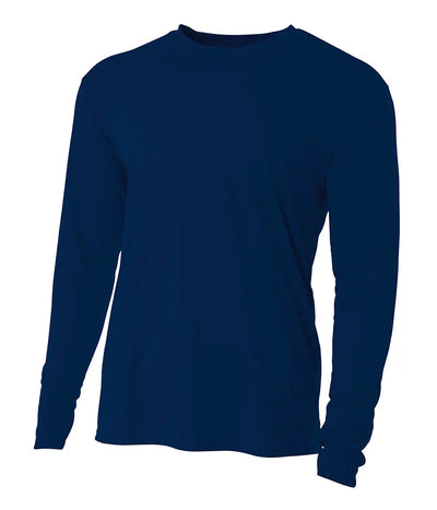 A4 N3165 Cooling Performance Long Sleeve Crew - DTF Dallas 