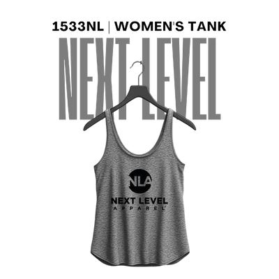 Next Level Apparel 1533NL | Women's Tank - S - DTF Dallas 