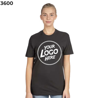 Custom | Next Level 3600 Cotton T-Shirt - DTF Dallas 