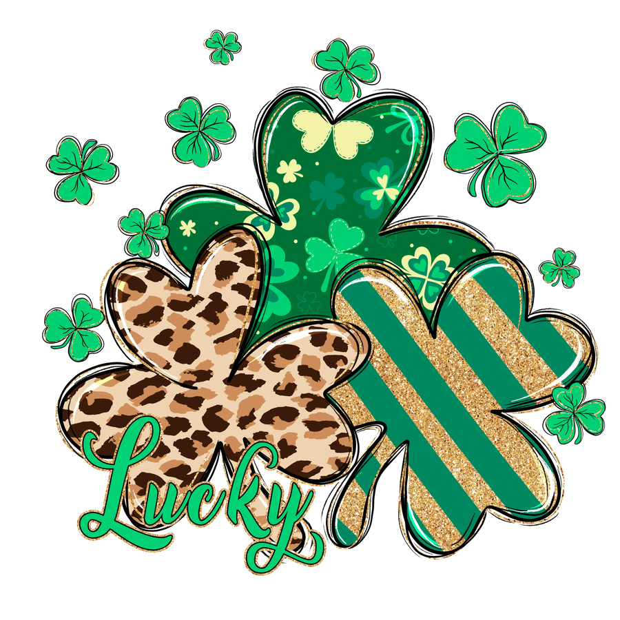 Lucky Clover St. Patrick's Day Design | DTF Dallas