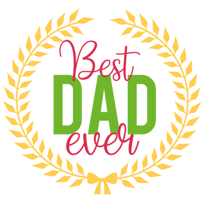 Best Dad Ever Design DTF-Ready to Press (V4) | DTF Dallas - DTF Dallas 