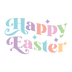 Happy Easter Toddler Design - DTF Ready To Press