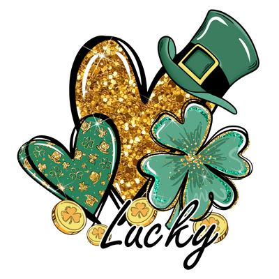 Lucky Heart St. Patrick’s Day DTF Press V1 | DTF Dallas - DTF Dallas 
