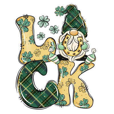 Luck Gnome Saint Patrick's Day Design | DTF Dallas - DTF Dallas 