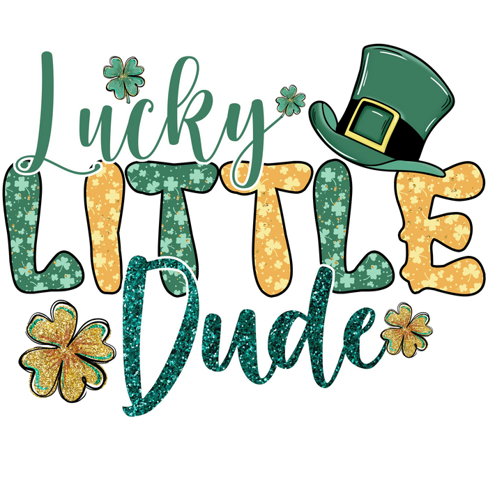 St. Patrick's Day Design pressed on a garment