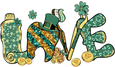 Saint Patrick's Day Love Design | DTF Dallas - DTF Dallas 
