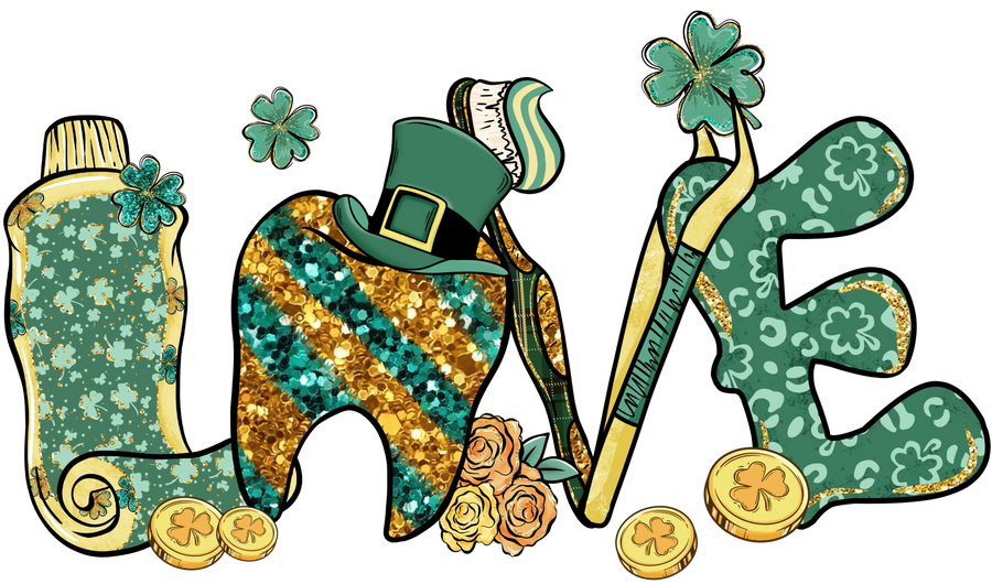 Saint Patrick's Day Love Design | DTF Dallas