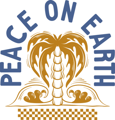 Peace On Earth Design - DTF Ready To Press - DTF Dallas 
