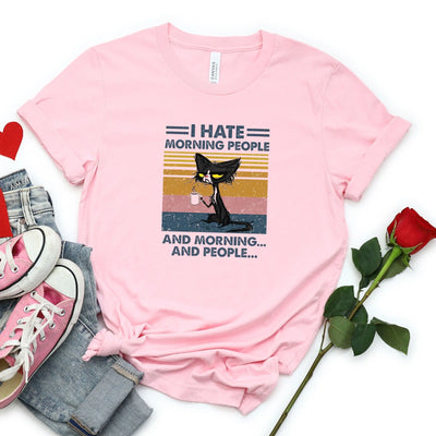 I Hate Morning People Shirt (Toddler) - DTF Dallas 
