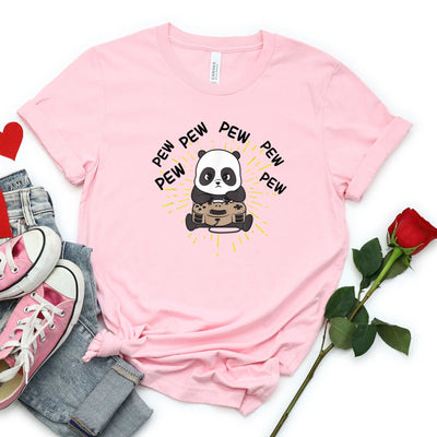 Player Panda Shirt (Youth) - DTF Dallas 