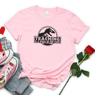 Teaching is a Walk in the Park Shirt (Unisex) - DTF Dallas 