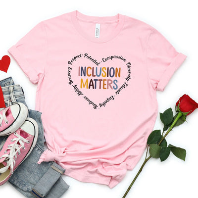 Inclusion Matters Shirt (Toddler) - DTF Dallas 