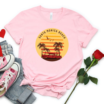 Santa Monica Beach Shirt (Youth) - DTF Dallas 
