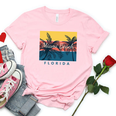 Miami Beach Summer Shirt (Youth) - DTF Dallas 