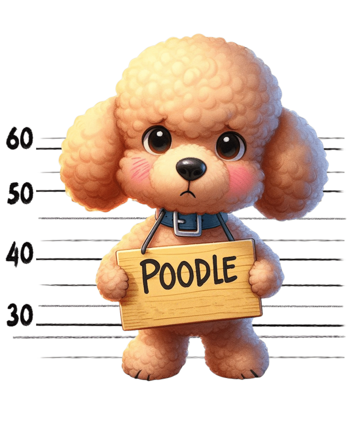 Poodle Lover Design pressed on a garment